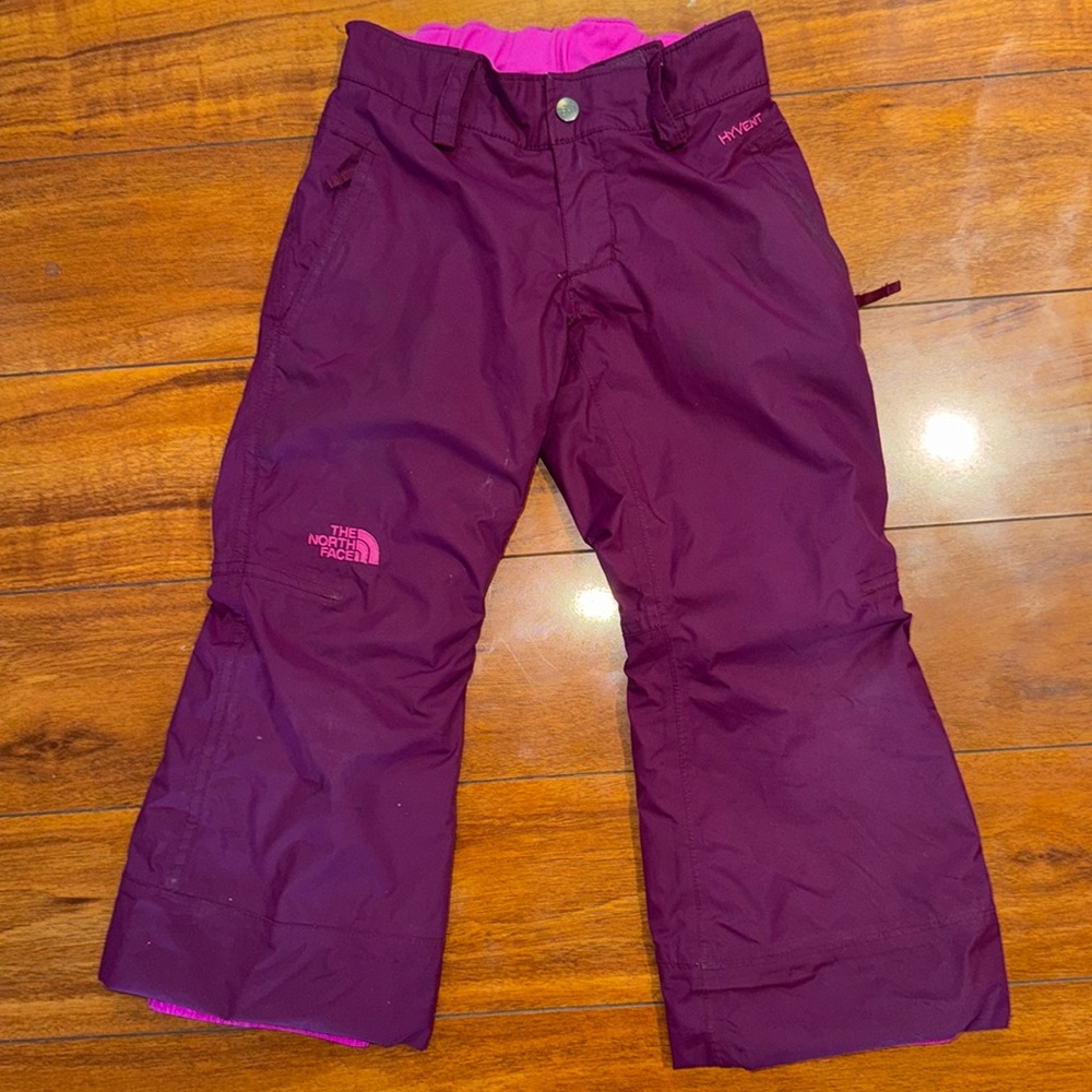 Girls xs/6 snow pants